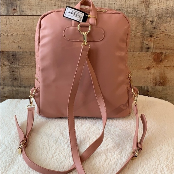 🆕 🌻 Bebe “Danielle” Backpack Blush Color NWT final price drop - Picture 3 of 5